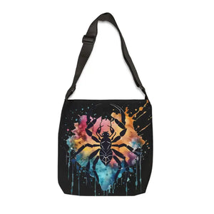 Cancer Zodiac Tote Bag - Vibrant Colorful Design - Dipaliz - Bags