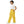 Bold Yellow Wide Leg Pants - Stretchy Jersey - Dipaliz