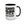 Accent Coffee Mug White Ceramic C-shaped Handle Believe - Dipaliz - Mugs