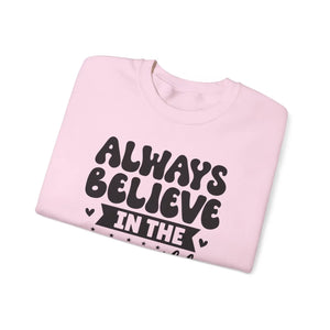 Heavy Blend Crewneck - Conquer the Day Medium-heavy - Dipaliz - Sweatshirts
