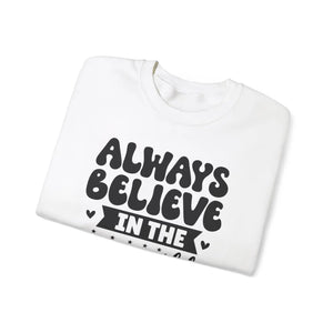 Heavy Blend Crewneck - Conquer the Day Medium-heavy - Dipaliz - Sweatshirts