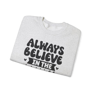 Heavy Blend Crewneck - Conquer the Day Medium-heavy - Dipaliz - Sweatshirts