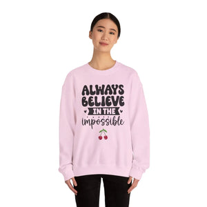 Heavy Blend Crewneck - Conquer the Day Medium-heavy - Dipaliz - Sweatshirts