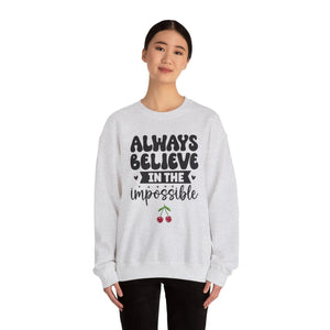 Heavy Blend Crewneck - Conquer the Day Medium-heavy - Dipaliz - Sweatshirts