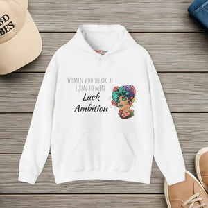 Unisex Heavy Blend™ Hooded Sweatshirt for Ambitious Women - Dipaliz - White / s - Hoodies
