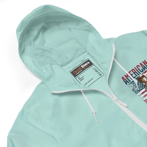 Unisex Lightweight Zip Windbreaker - Cowgirl Motif - Dipaliz - Windbreakers