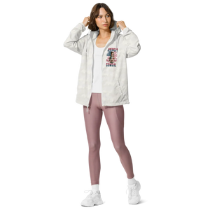 Unisex Lightweight Zip Windbreaker - Cowgirl Motif - Dipaliz - Windbreakers