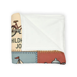 Milestone Memory Blanket – Soft Fleece Keepsake - Dipaliz - Blankets
