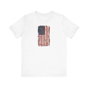 Soft Unisex Jersey Short - American Flag Cotton - Dipaliz - T-shirts
