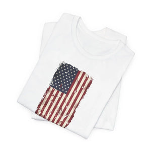 Soft Unisex Jersey Short - American Flag Cotton - Dipaliz - T-shirts