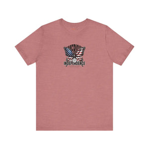 Soft Unisex Jersey Fit Patriotic Tee 4th of July - Dipaliz - T-shirts