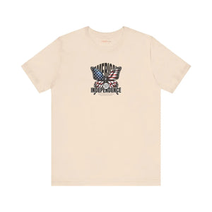 Soft Unisex Jersey Fit Patriotic Tee 4th of July - Dipaliz - T-shirts