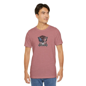 Soft Unisex Jersey Fit Patriotic Tee 4th of July - Dipaliz - T-shirts