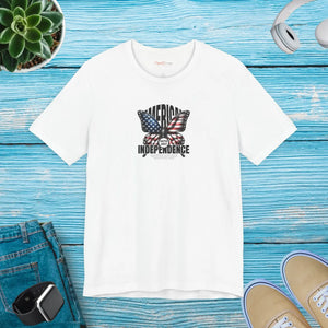 Soft Unisex Jersey Fit Patriotic Tee 4th of July - Dipaliz - T-shirts