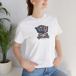Soft Unisex Jersey Fit Patriotic Tee 4th of July - Dipaliz - T-shirts