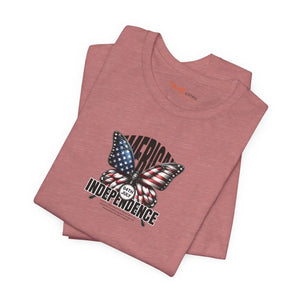 Soft Unisex Jersey Fit Patriotic Tee 4th of July - Dipaliz - T-shirts
