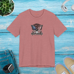 Soft Unisex Jersey Fit Patriotic Tee 4th of July - Dipaliz - T-shirts