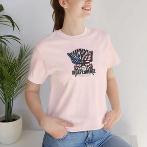 Soft Unisex Jersey Fit Patriotic Tee 4th of July - Dipaliz - T-shirts