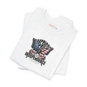 Soft Unisex Jersey Fit Patriotic Tee 4th of July - Dipaliz - T-shirts