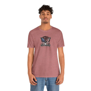 Soft Unisex Jersey Fit Patriotic Tee 4th of July - Dipaliz - T-shirts