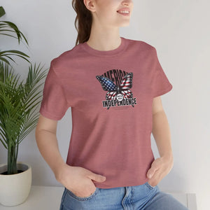 Soft Unisex Jersey Fit Patriotic Tee 4th of July - Dipaliz - T-shirts