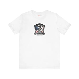Soft Unisex Jersey Fit Patriotic Tee 4th of July - Dipaliz - T-shirts