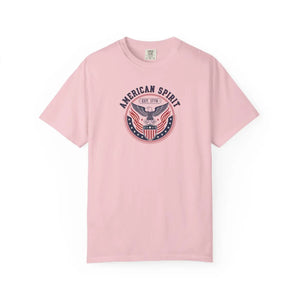American Spirit T-shirt, Patriotic Eagle Graphic Tee (est. 1776) - T-shirts - m
