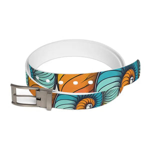 Vibrant Spiral Abstract Belt Cut to Size Fit - Dipaliz - Gun Metal / 50’’ - Belts