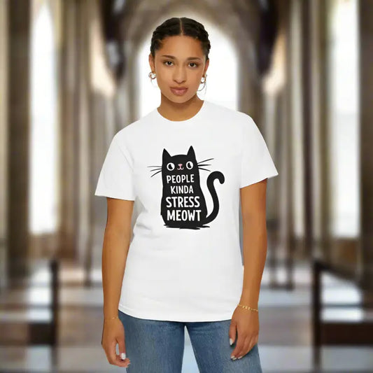 Chill Vibes Cat Tee for Comfort & Style - T-shirt