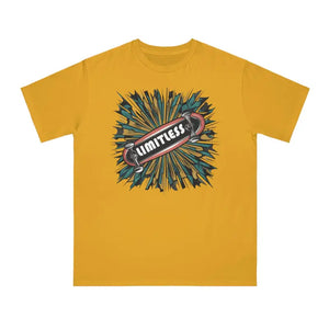 Organic Cotton Tee - Bold Limitless Graphic - Dipaliz - Beehive / s - T-shirts