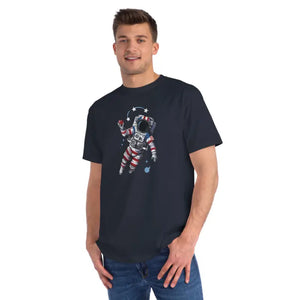 Astronauts Cosmic Tee - Cozy Playful Space Design - Dipaliz - Pacific / s - T-shirts