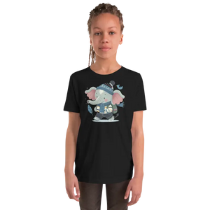 Elephant School Youth Short Sleeve Tee - Unique Blend Style - Dipaliz - T-shirts