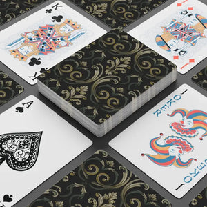 Ornate Poker Playing Cards Premium 300gsm Card Stock by Dipaliz - 2.5’’ x 3.5’’ / White / Semi Glossy - Games