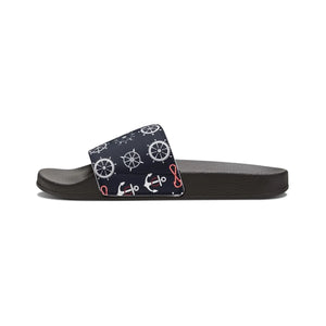 Nautical Removable-strap Sandals - Ship Wheels Summer - Dipaliz