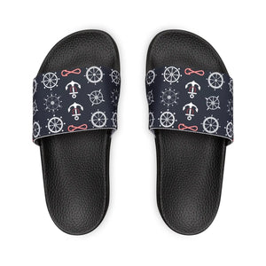 Nautical Removable-strap Sandals - Ship Wheels Summer - Dipaliz