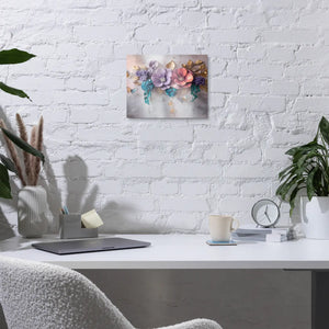 Flowers Metal Prints – Radiant Cutwork - Dipaliz - Visual Artwork