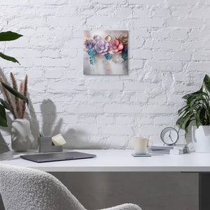 Poster - Anemone Flowers Metal Prints Radiant Cutwork Art - Dipaliz 12″×12″