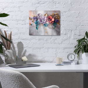Flowers Metal Prints – Radiant Cutwork - Dipaliz - Visual Artwork