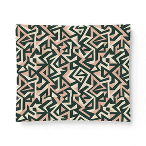 Angular Pattern Cotton Comforter - Eco-friendly Gift - Dipaliz - 104’’ x 88’’ - Home Decor