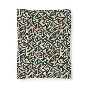 Angular Pattern Cotton Comforter - Eco-friendly Gift - Dipaliz - 68’’ x 88’’ - Home Decor