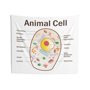 Animal Cell Educational Wall Tapestry Polyester - Dipaliz - Decorative Tapestries