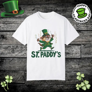 Animal Leprechaun St Patricks Day Tee - Bold Party Shirt - Dipaliz - White / s - T-shirts
