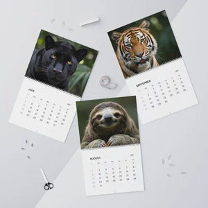 Jungle Calendar 2026 - High Quality Animal Portraits - Dipaliz - Wall Calendars