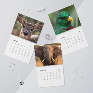 Jungle Calendar 2026 - High Quality Animal Portraits - Dipaliz - Wall Calendars