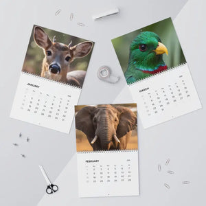 Jungle Calendar 2026 - High Quality Animal Portraits - Dipaliz - Wall Calendars