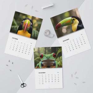 Jungle Calendar 2026 - High Quality Animal Portraits - Dipaliz - Wall Calendars