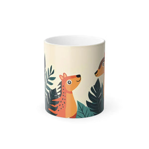 Wildlife Wonders Color Morphing Mug - Ceramic 11oz - Dipaliz - Mugs
