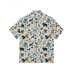 Vibrant Hawaiian Camp Shirt - Bold Nature Prints - Dipaliz - Shirts