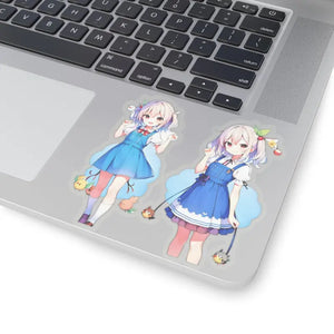 Kiss Cut Stickers Anime Style Girls with Birds - Dipaliz - Decorative