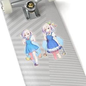 Kiss Cut Stickers Anime Style Girls with Birds - Dipaliz - Decorative